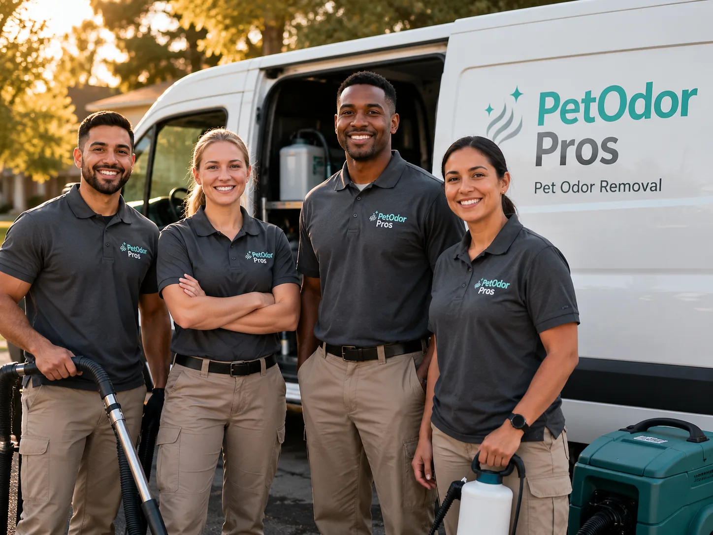 Pet Odor Removal team serving George West, TX